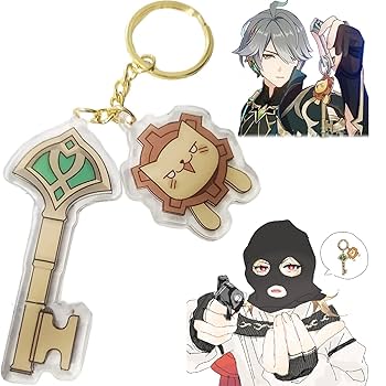 Amazon.co.jp: げんしん 原神グッズ キーホルダー アルハイゼン